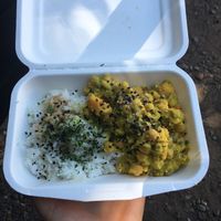 curry at Délices Veggies in Metz