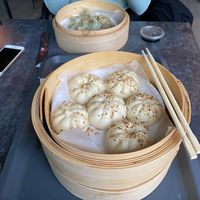 the best steamed buns and dumplings I have ever eaten at Para Bar in Poznan