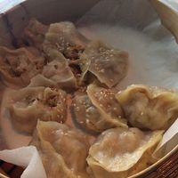 dumplings with tofu and vegetables at Para Bar in Poznan