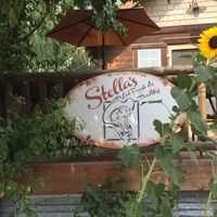 Beautiful entrance at Stella's in Cle Elum