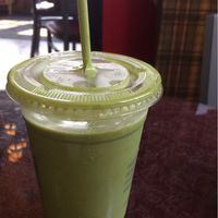 Spinach mango smoothie at Stella's in Cle Elum