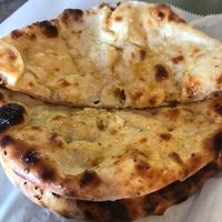 Garlic naan at Masala Indo-Pak Cuisine in Loma Linda