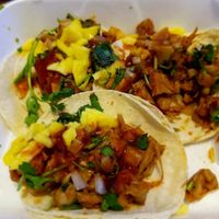 Street Tacos at Jackfruit Cafe in West Los Angeles