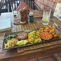 Vegan Fry-Up (with gluten-free adjustments)  at New Leaf Eatery in Siem Reap