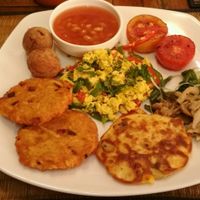 breakfast menu  at New Leaf Eatery in Siem Reap
