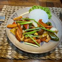 Local Mixed Vegetables  at New Leaf Eatery in Siem Reap