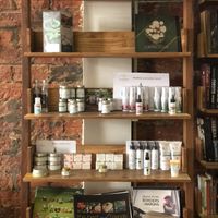 Many organic, natural and sustainable skin products for sale also (ie. mosquito repellent and deodorant), reusable cutlery, coffee cups, mugs, water bottles, jewellery... at New Leaf Eatery in Siem Reap