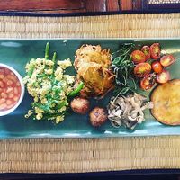 Vegan Fry up 🌱❤️ at New Leaf Eatery in Siem Reap