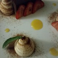 dessert at Can Domingo in Ibiza