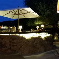 garden and bar at Can Domingo in Ibiza