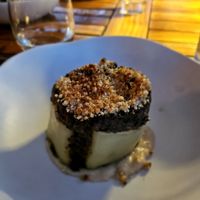 Mushroom filled pasta at Can Domingo in Ibiza