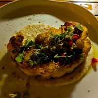 Cauliflower steak at Can Domingo in Ibiza