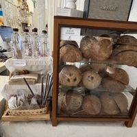 Coconut display  at Coco Corner in Chiang Mai