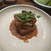 Crusted tofu   at Burma Burma in New Delhi