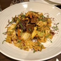 Mock Meat Salad at Burma Burma in New Delhi