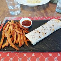 Burrito #Veganuary at Farina & Co in Bergamo