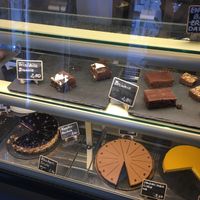 Cake selection  at Brocca Cafe in Berlin