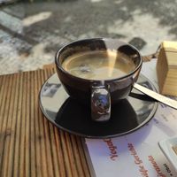 Kaffee at Brocca Cafe in Berlin