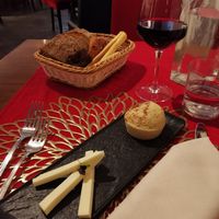 Als Aperitif gab es vom Koch einen kleinen Willkommensgruß at Il Margutta in Rome