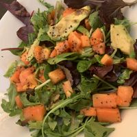 Papaya Avocado Salad  at Il Margutta in Rome
