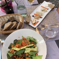Rotten salad and cheese platter  at Il Margutta in Rome