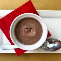 vegan chocolate mousse ~ amazing! at Il Margutta in Rome