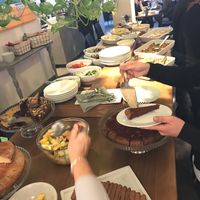 Buffet at Il Margutta in Rome