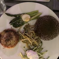 Asparagus combo! at Il Margutta in Rome