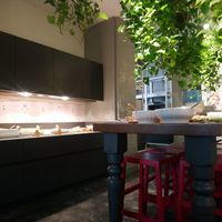 The buffet area at Il Margutta in Rome