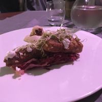 Vegan “duck" at Il Margutta in Rome