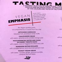 Vegan tasting menu at Il Margutta in Rome