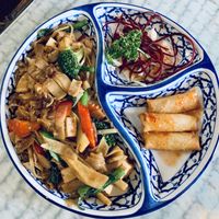 Drunken Noodle Lunch at Thai Cuisine in Boise