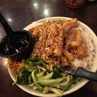 Tofu noodle bowl  at Pho Nouveau in Boise