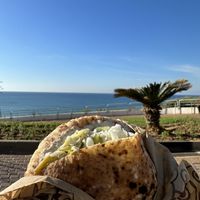   at Falafel Tova in Netanya