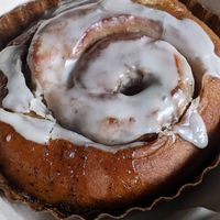 Earl Grey Bun at BreadHive Bakery & Cafe in Buffalo