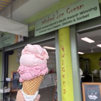   at Wicked Ice Cream in Port Douglas