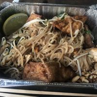 Vegan Pad Thai with Tofu takeaway at Imm Thai Cafe in Cairns
