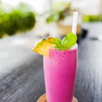 Matcha Tropical Smoothie at Matcha Cafe in Tibubeneng