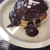 ‘Nutella’ pancakes at Matcha Cafe in Tibubeneng