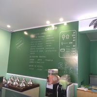 Flavours at Cacao Gelato Naturale in Forli