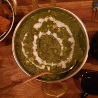 Corn palak at Mumbaiwala Indian Street Kitchen in Christchurch