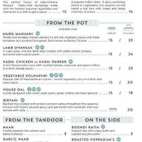 Take-Out Menu at Mumbaiwala Indian Street Kitchen in Christchurch