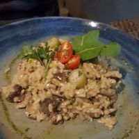 Risoto de cogumelos at Emporio Gourmet in Joao Pessoa