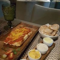 Bruscheta e entrada couvert at Emporio Gourmet in Joao Pessoa