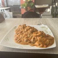 Tacu tacu with “frutas del mar"  at Restaurant Paracas in Paracas