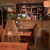 Interior at Betty's Vegetarian Restaurant in Amsterdam