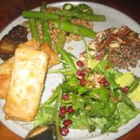 Starter:  sharing plate at Betty's Vegetarian Restaurant in Amsterdam