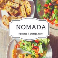 Vegan friendly health food restaurant and store.  at Nomada Organics & Gourmet in La Paz