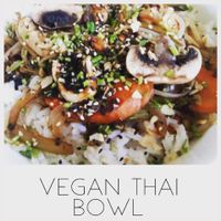 Vegan option on menu  at Nomada Organics & Gourmet in La Paz