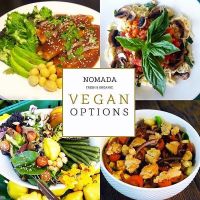 Vegan options at Nomada Organics & Gourmet in La Paz
